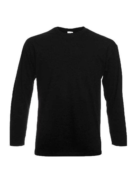 Men's Crew Neck Long Sleeve T-Shirt - thefancydress.co.uk