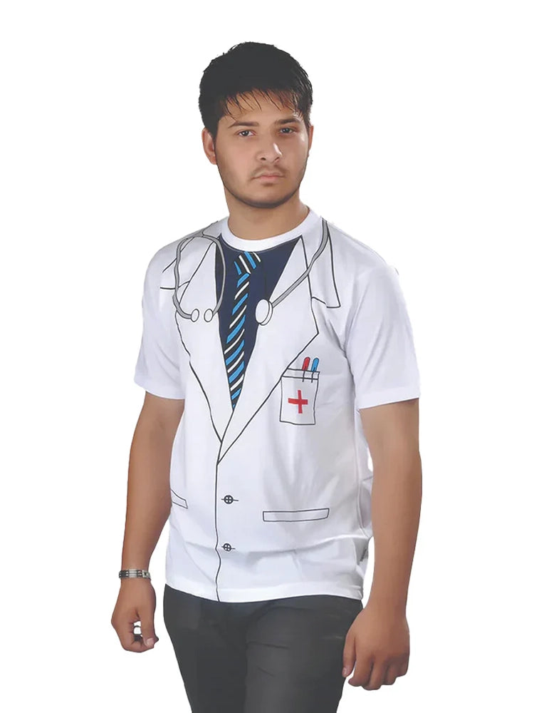 Men's Doctor Printed T-Shirt