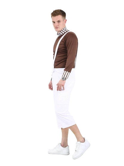 Men's Factory Worker Costume - thefancydress.co.uk