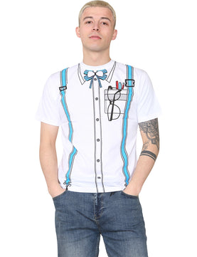 Men's Nerd Printed T-Shirt