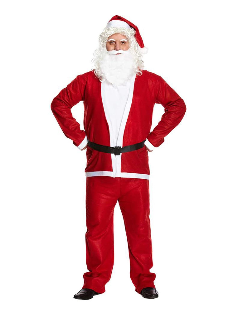 Men's Santa 5 Pcs Costume