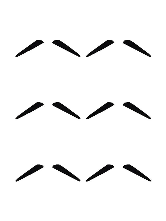 Men's Self-Adhesive Fake Pencil Mustache pack of 6