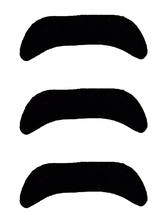 Men's 80's Mexican Cowboy Fake Party Mustache piece of three