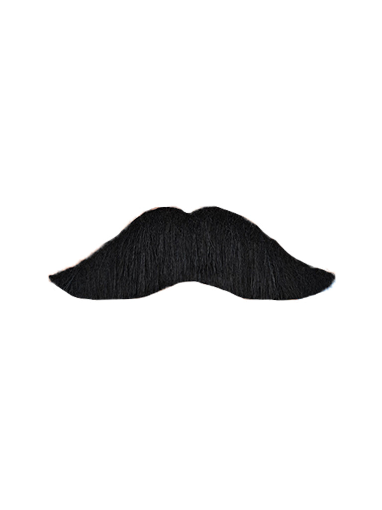 Men's Old Fancy Dress Style Humo'Stache Black Mustache