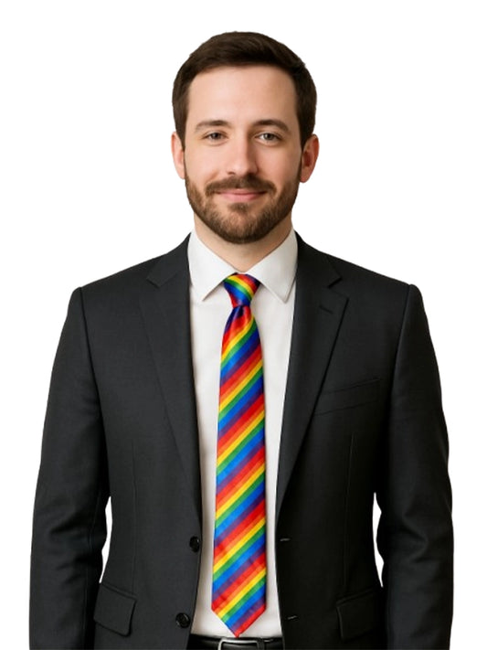 Men's Rainbow Neck Tie