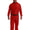 Men's Red Game Jumpsuit With Belt