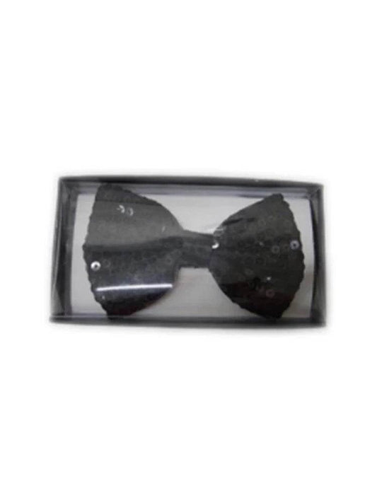 Men's Sequin Wedding Festive Party Accessories Bow Tie -Adjustable Length Bowtie
