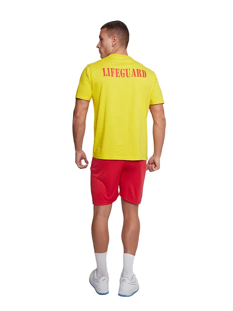 Men's Life Guard Costume back