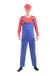 Mens Super Mario Red & Blue Plumber Bro Costume