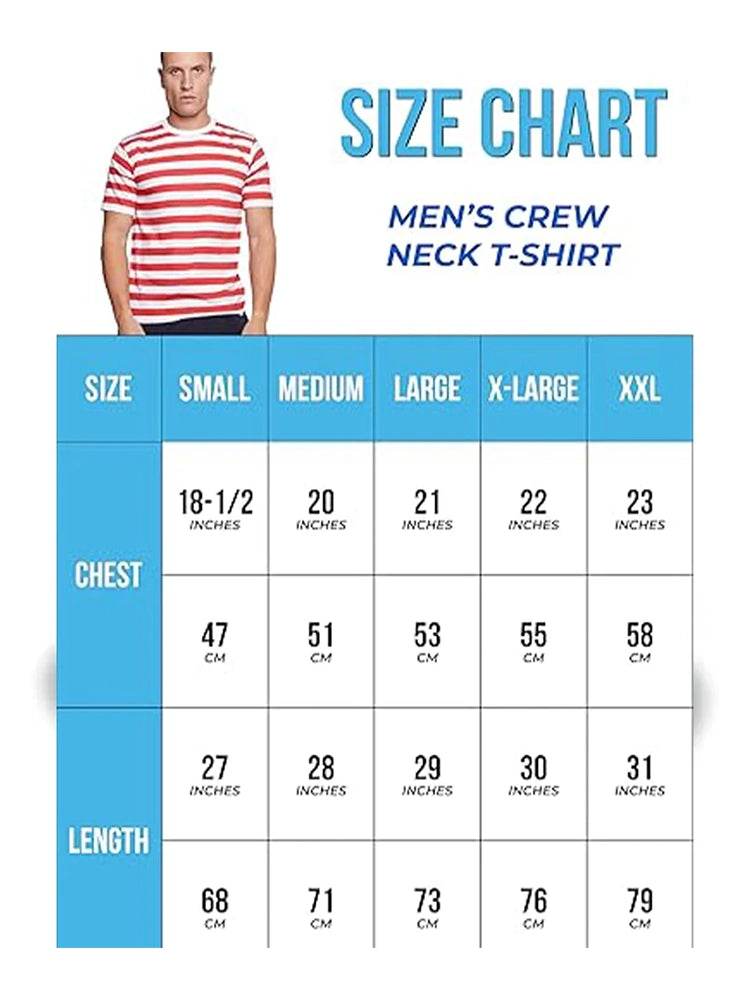 Mens Red & White Striped 4 Pieces Outfit Set - thefancydress.co.uk