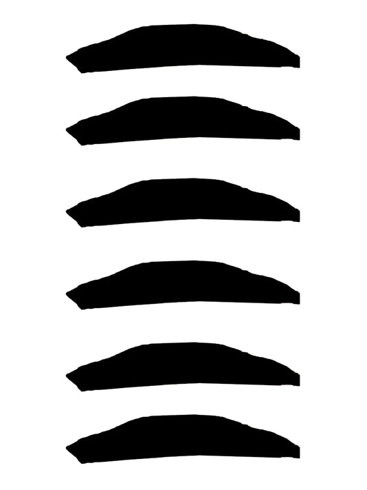 Mens 90s Mexican Cowboy Fake Party Mustache (Pack of 6)