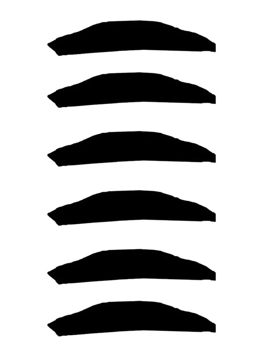 Men's 90's Mexican Cowboy Fake Party Mustache pack of 6