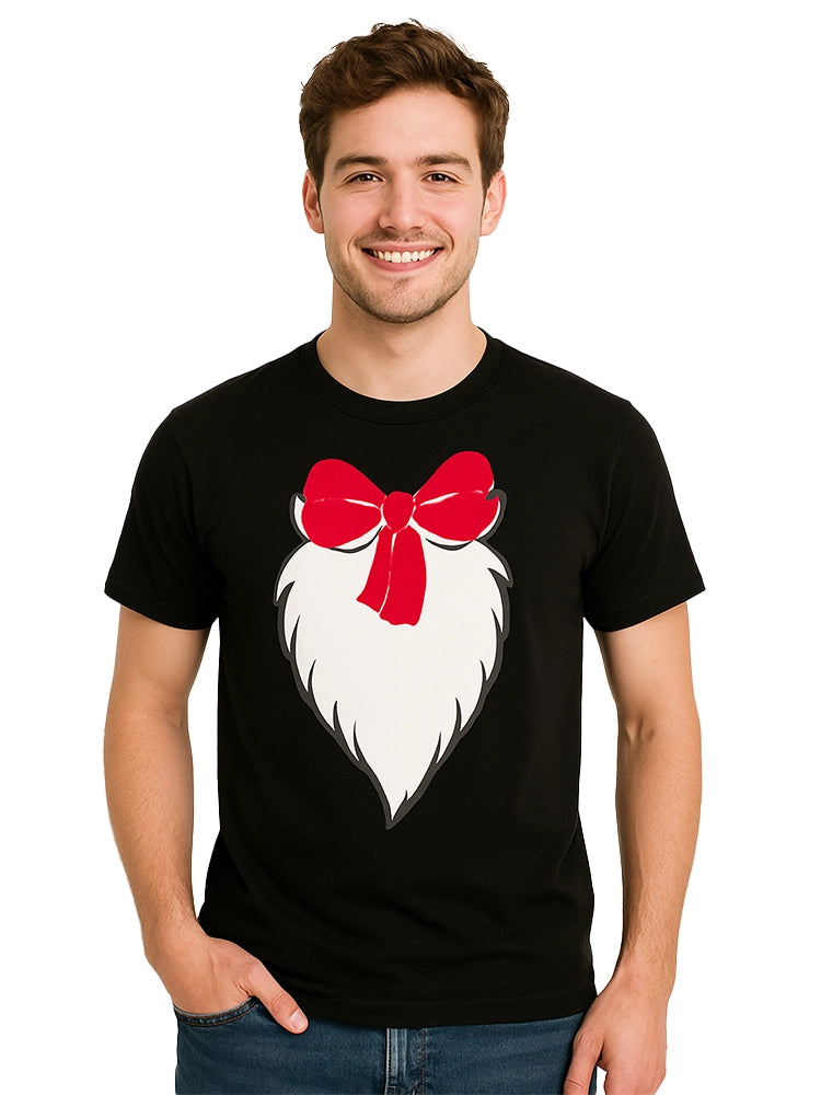 Family Cat In The Hat Printed Black T-Shirts