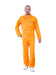 Mens Overall Orange Prison Jumpsuit