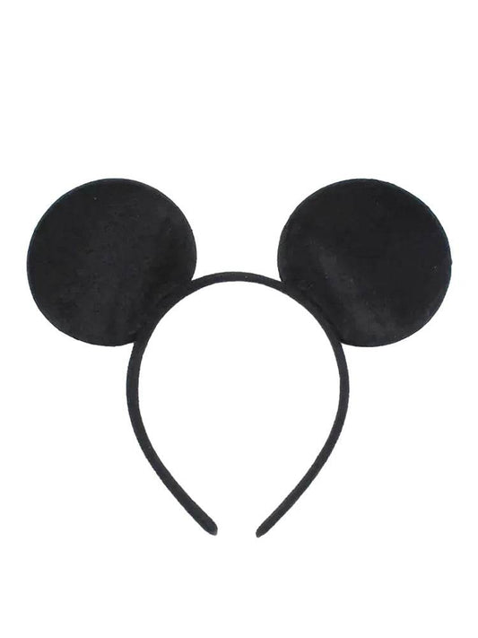 Micky Mouse Ears Headband - thefancydress.co.uk
