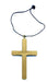  Monks Cross Golden Necklace