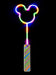 Mouse Shape Light Up Wand (multicolour light)