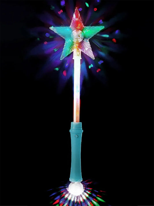 Multicolour Star Shape Light Up Wand