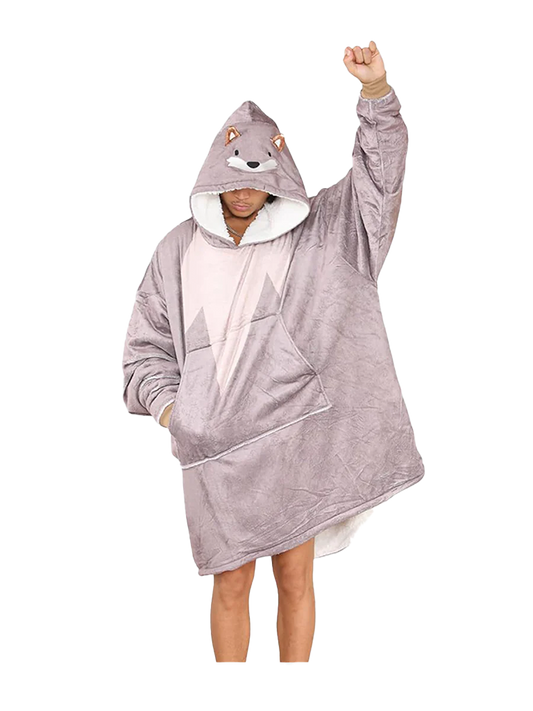 Natural Fox Hoodie
