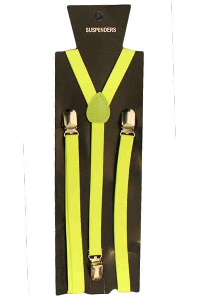 Adjustable Suspenders Plain Braces
