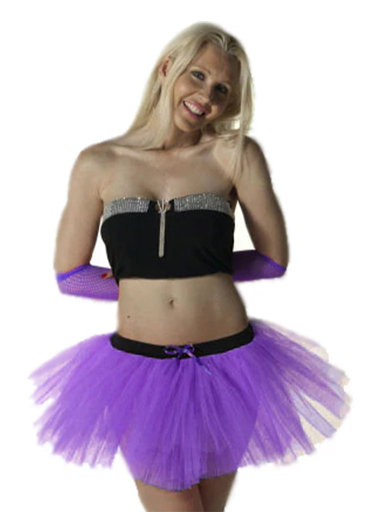 Neon Purple Tutu Skirt