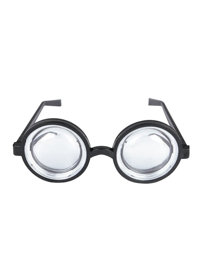 Nerd Glasses Round Thick Geek