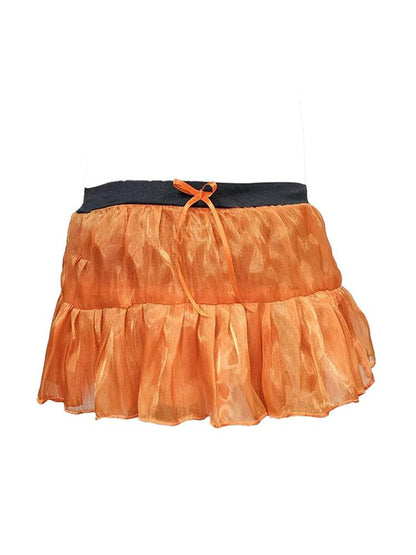 Orange Ladies Satin Tutu Skirts
thefancydress
