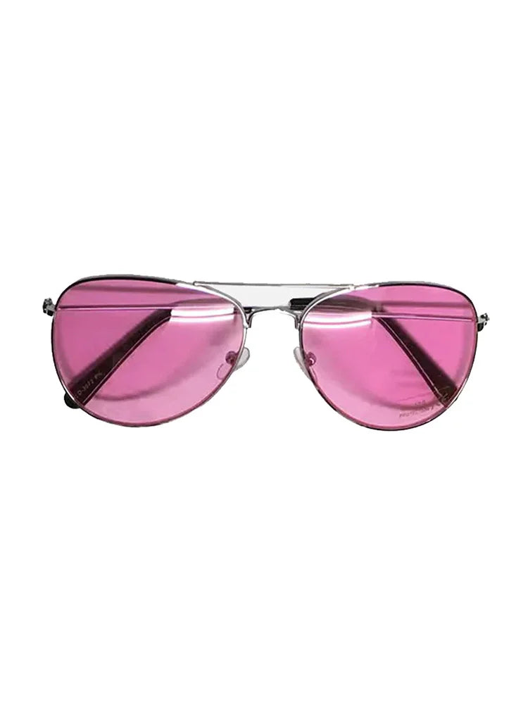 Unisex Metal Frame Aviator Fashion Glasses