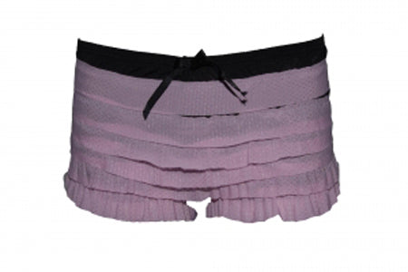 Pink Black Ruffle Knickers