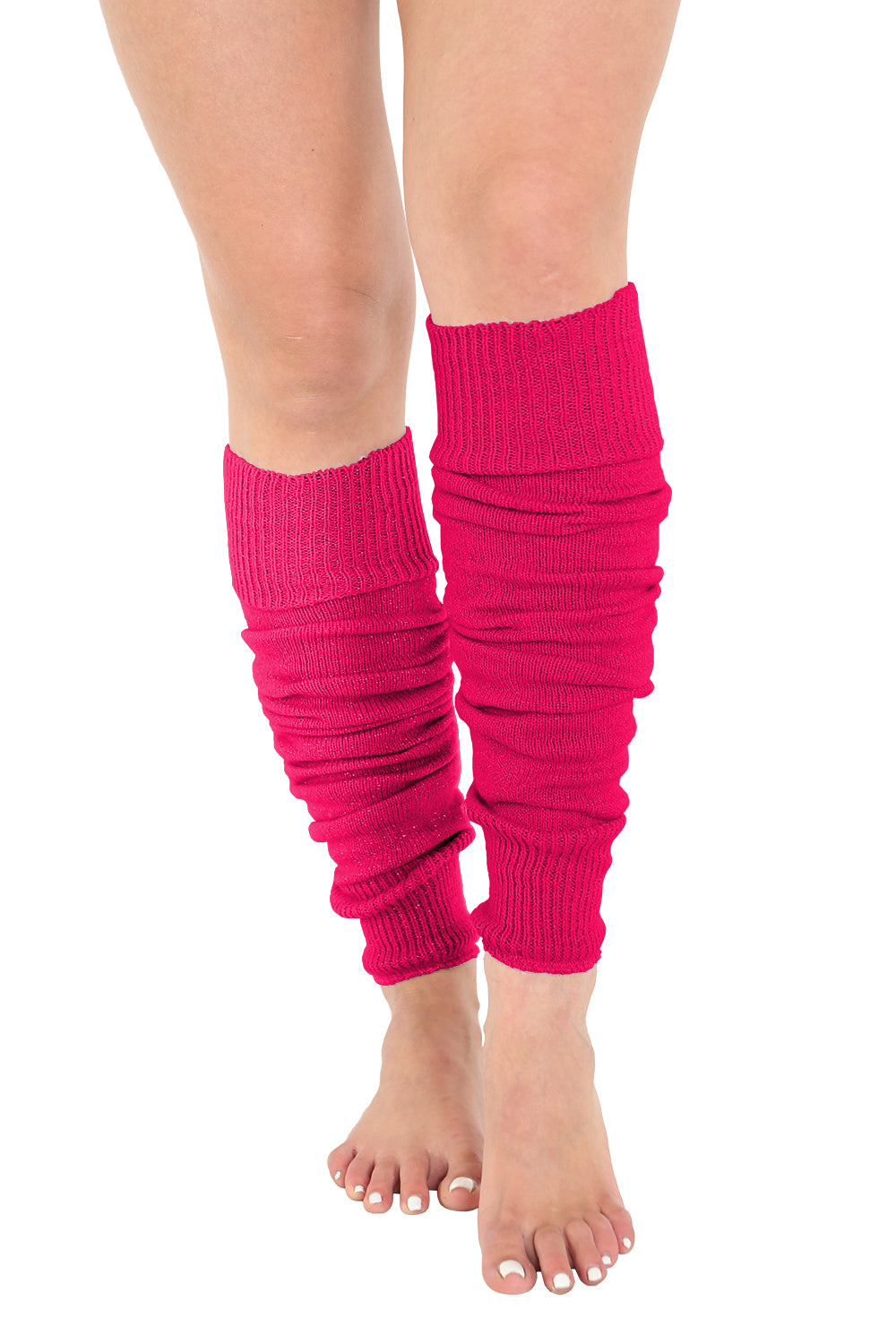 Pink leg warmer