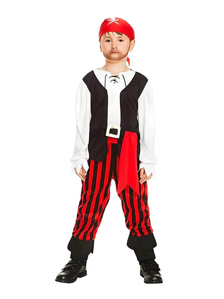 Boys Pirate Costume - thefancydress.co.uk