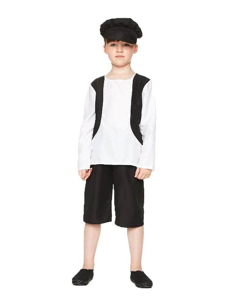 4PC Poor Boy Costume Set - thefancydress.co.uk