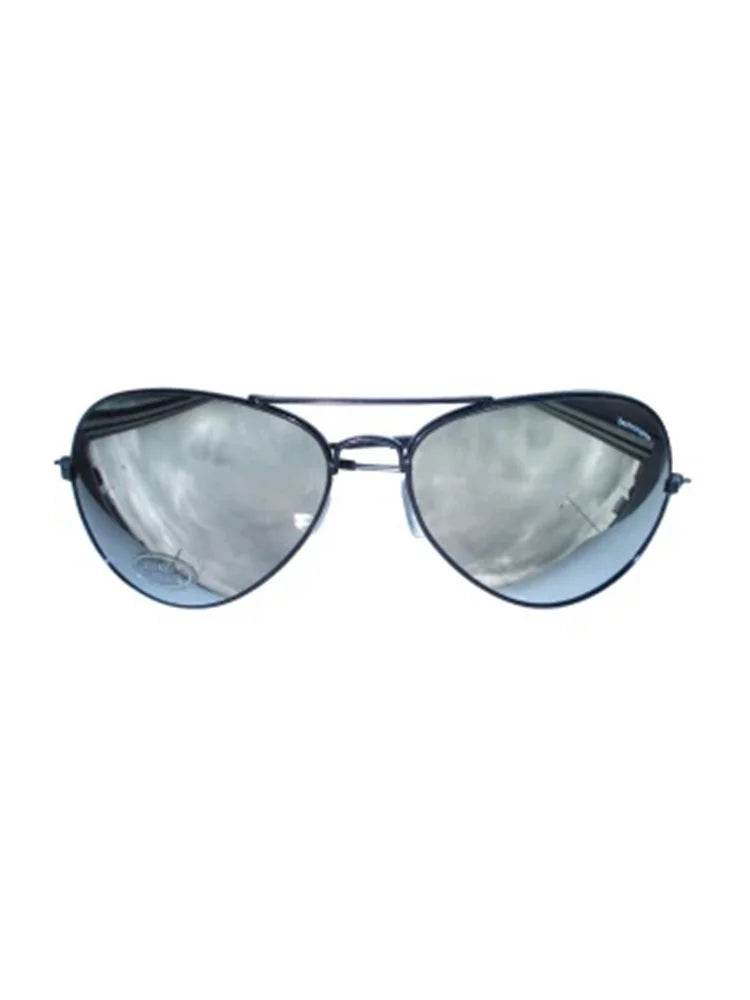 Unisex Metal Frame Aviator Fashion Glasses - thefancydress.co.uk