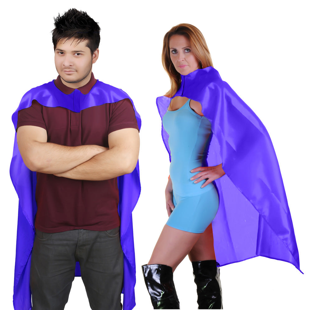 Unisex Deluxe Satin Cape Superhero