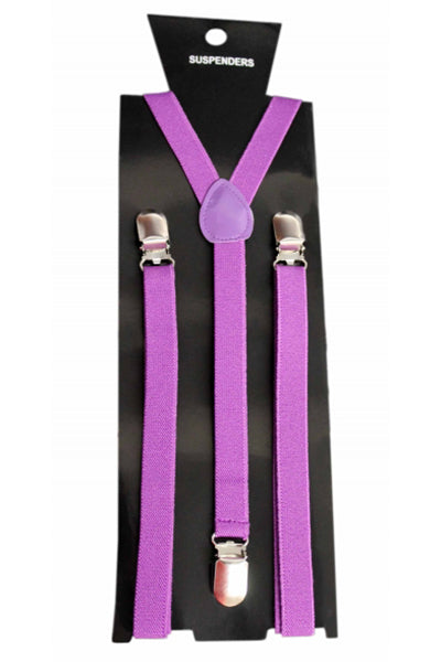 Adjustable Suspenders Plain Braces