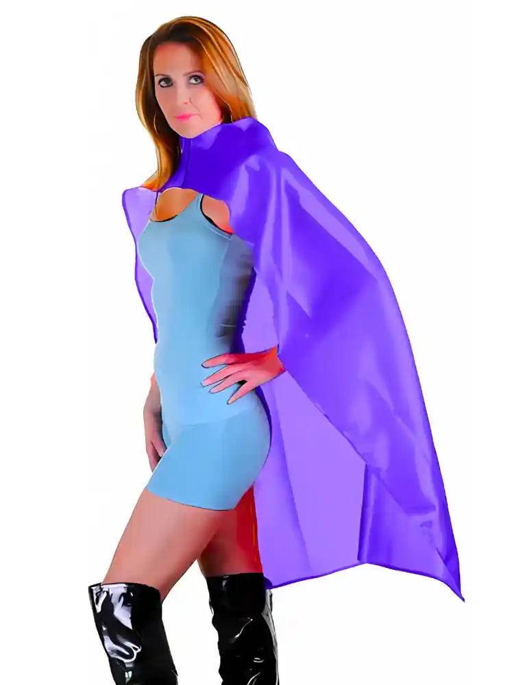 Womens Deluxe Satin Superhero Capes