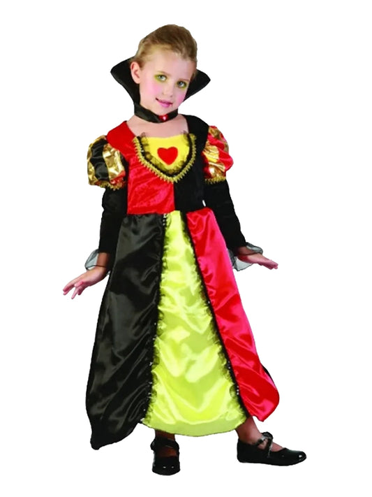 Queen Of Hearts Wonderland Toddler Costume
