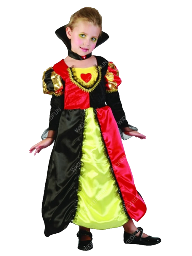 Queen Of Hearts Wonderland Toddler Costume