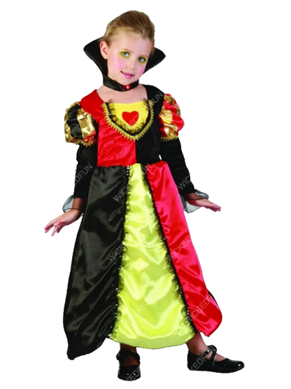 Queen Of Hearts Wonderland Toddler Costume