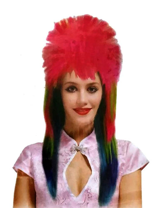 Rainbow Party Wig - thefancydress.co.uk