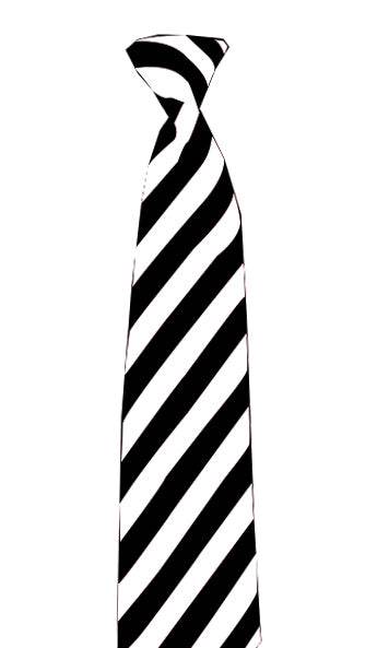 Striped Neck Tie - thefancydress.co.uk