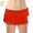 Sexy Adult Plain Mini Pleated School Girl Skirt Red