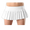 Sexy Adult Plain Mini Pleated School Girl Skirt White