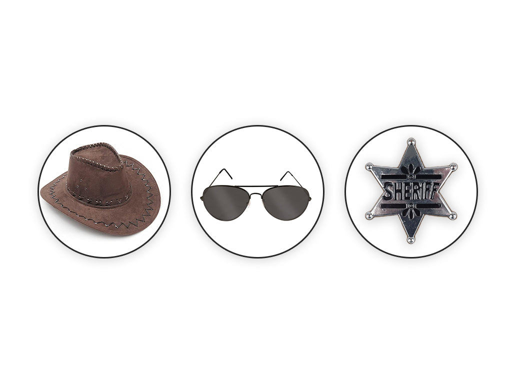 Sheriff Rick Halloween Costume Set