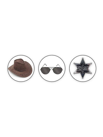 Sheriff Rick Halloween Costume Set - thefancydress.co.uk