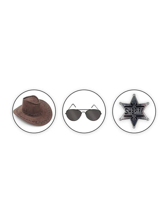 Sheriff Rick Halloween Costume Set - thefancydress.co.uk