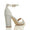 Ladies Block High Heel Ankle Strap Peep Toe Strappy Sandals