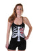 Skeleton Printed Halloween Vest Top