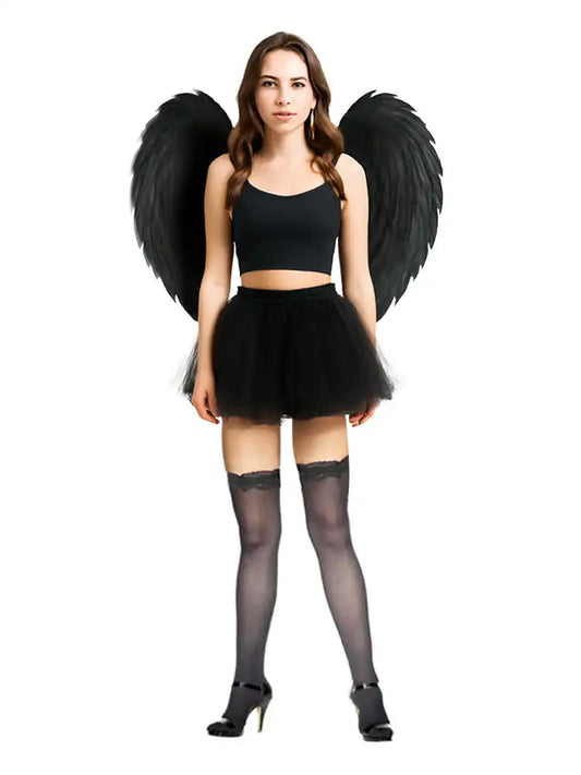 Halloween Adults Dark Angel Piece Set