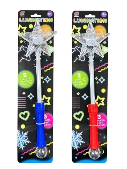 Multicolour Star Shape Light Up Wand